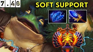 Largo Immortal Soft Support New Hero - Dota 2 Patch 7.40 Pro Pub Gameplay screenshot 2