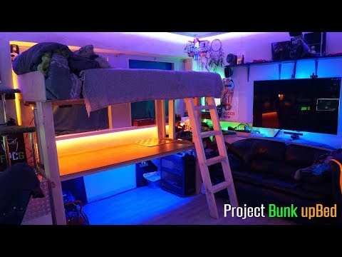 Double deck sale bed gaming room