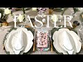 Setting The Table For Easter - an Easter cake, making decoupage eggs, and two new books to share