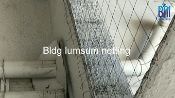 Building duct lumsum Bird netting