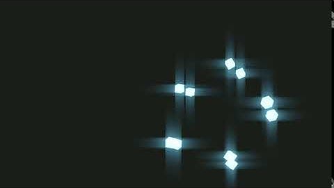 Array Modifier Glare Node - Blender Animation