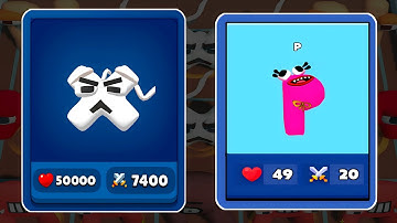 Merge Alphabet Lore Run 