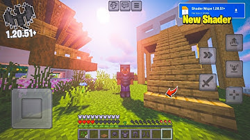 Best Shader Minecraft PE 1.20.51+ 🟡 | Render Dragon - 100% Working 2024 in Mobile