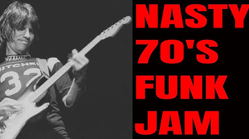 Nasty Funk Guitar Backing Track Wonder/ Beck Style Jam Track (E Minor)