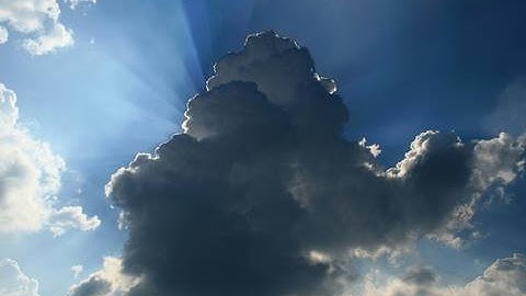 Zeitraffer - Video Wolken, Time-Lapse Clouds