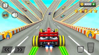 Formula Car Racing Mega Ramp | Impossible Mega Ramp stunts 3d Simuator 2023 | Best android Gameplay screenshot 2
