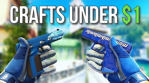 $1 Budget Crafts: Sticker Combos That Work for NEW CS2 Skins! (2025)