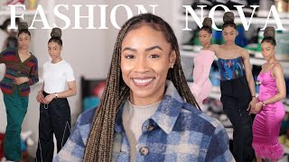 Fashion Nova Try On Haul | Cargo Skirts, Parachute Pants, Dresses, ETC