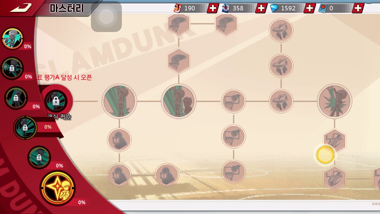 Slamdunk mobile Advanced Rukawa