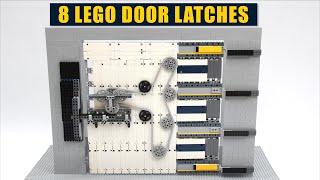 Building 8 LEGO Latches!