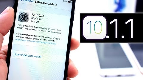 iOS 10.1.1 Released What