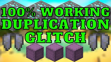 100% Working Duplication Glitch For Minecraft Bedrock Edition Works For Ps4/Xbox/MCPE/Switch/Windows