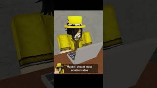 Yellow Hat Forgot The Channel 💀 | JJS #jujutsushenanigans #roblox #jjs