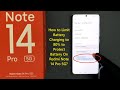 How to Limit Battery Charging to 80% to Protect Battery On Redmi Note 14 Pro 5G?