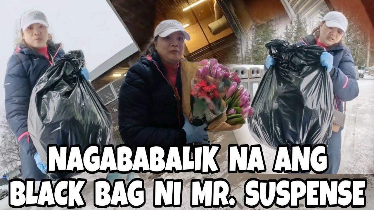 MABIGAT NA BLACK BAG NI MISTER SUSPENSE NAKUHA DIN | DUMPSTER DIVING IN FINLAND | THAI-FINNISH