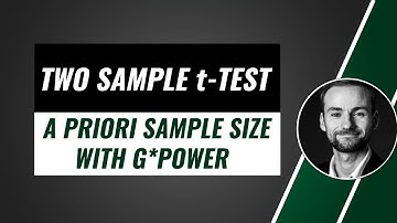 Two sample t-test - calculate required sample size with G*Power