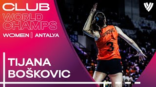 Tijana Boškovic vs. Dentil Praia Clube (BRA) | Club World Champs 🏐🌎