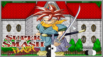 SUPER SMASH FLASH: Crono (Classic & Adventure Mode)