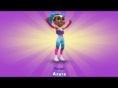 Subway Surfers Greece - All 5 Stages Completed New AZURA Character Update - All Characters Unlocked