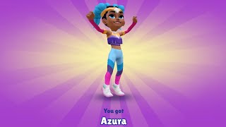 Subway Surfers Greece - All 5 Stages Completed New AZURA Character Update - All Characters Unlocked