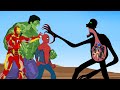 Superheroes vs coronavirus fusion scp 096 attack  super heroes movie animation