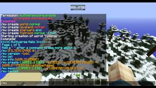 MINECRAFT|Comment utilisé MultiversCore et CreativeGates