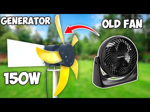 A Fan That Powers Wind Turbines