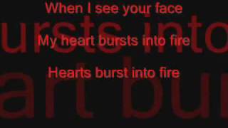 Bullet for my Valentine - Hearts Burst Into Fire ( Lyrics ) chords