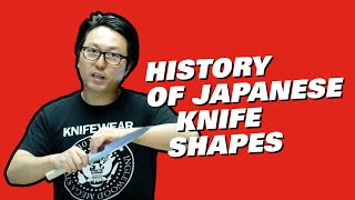 The History of Japanese Knife Shapes