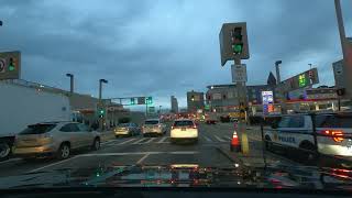 Driving from Lower East Side, Manhattan to Newark Liberty International Airport, New Jersey