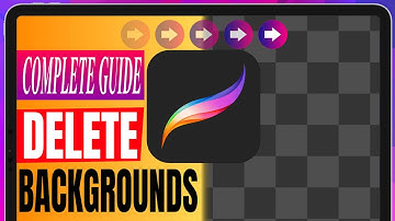How To Delete A Background In Procreate - Procreate Tutorial For Beginners