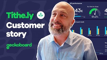 Customer story: How Tithe.ly supercharge their Support team with Geckoboard and Zendesk