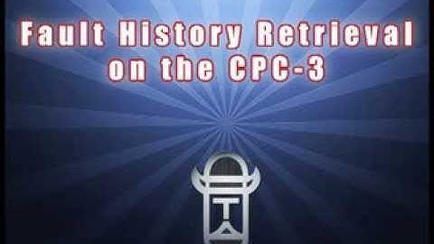 Fault History Retrieval on the CPC-3