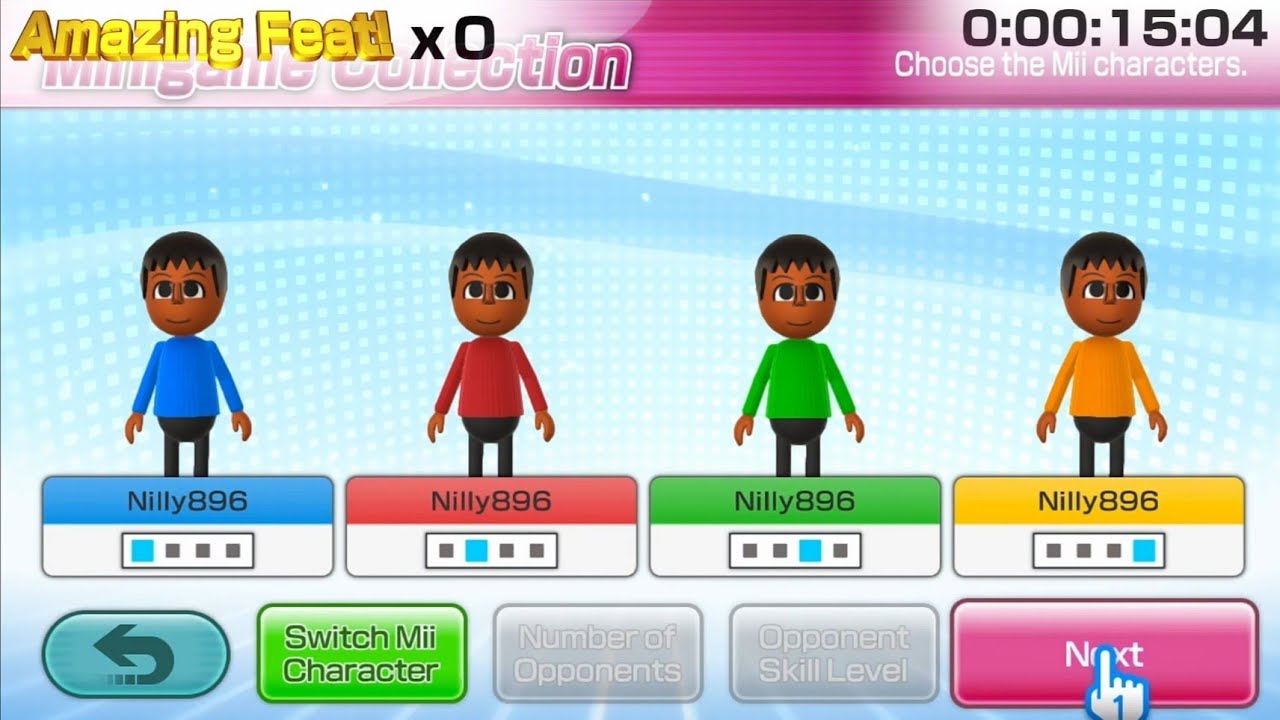 Wii Party U - Collecting Amazing Feats In 3 Hours