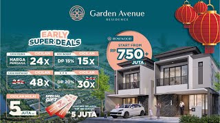 Promo Early Super Deals - Soft Launching Rumah Batam - Garden Avenue Residence Cluster ROSEWOOD screenshot 3