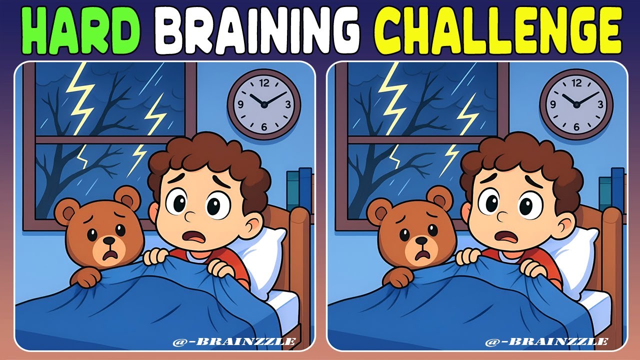 Find 3 Differences in 90 seconds | Unlock Your Brain Power with this Focus Test! (Hard)