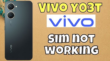 Sim Problem Vivo Y03t || How to solve sim issues || Sim not working || Sim problem solved #new