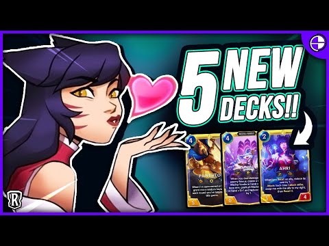 sbu คือ  2022 New  5 BEST New LoR Decks !! | Magic Misadventures Expansion | Legends of Ruenterra