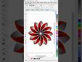 How to design Flower 🌺 in CorelDraw | CorelDraw Tutorials #graphicdesgin #coreldraw