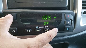 How to reset a Thermo King Reefer Unit