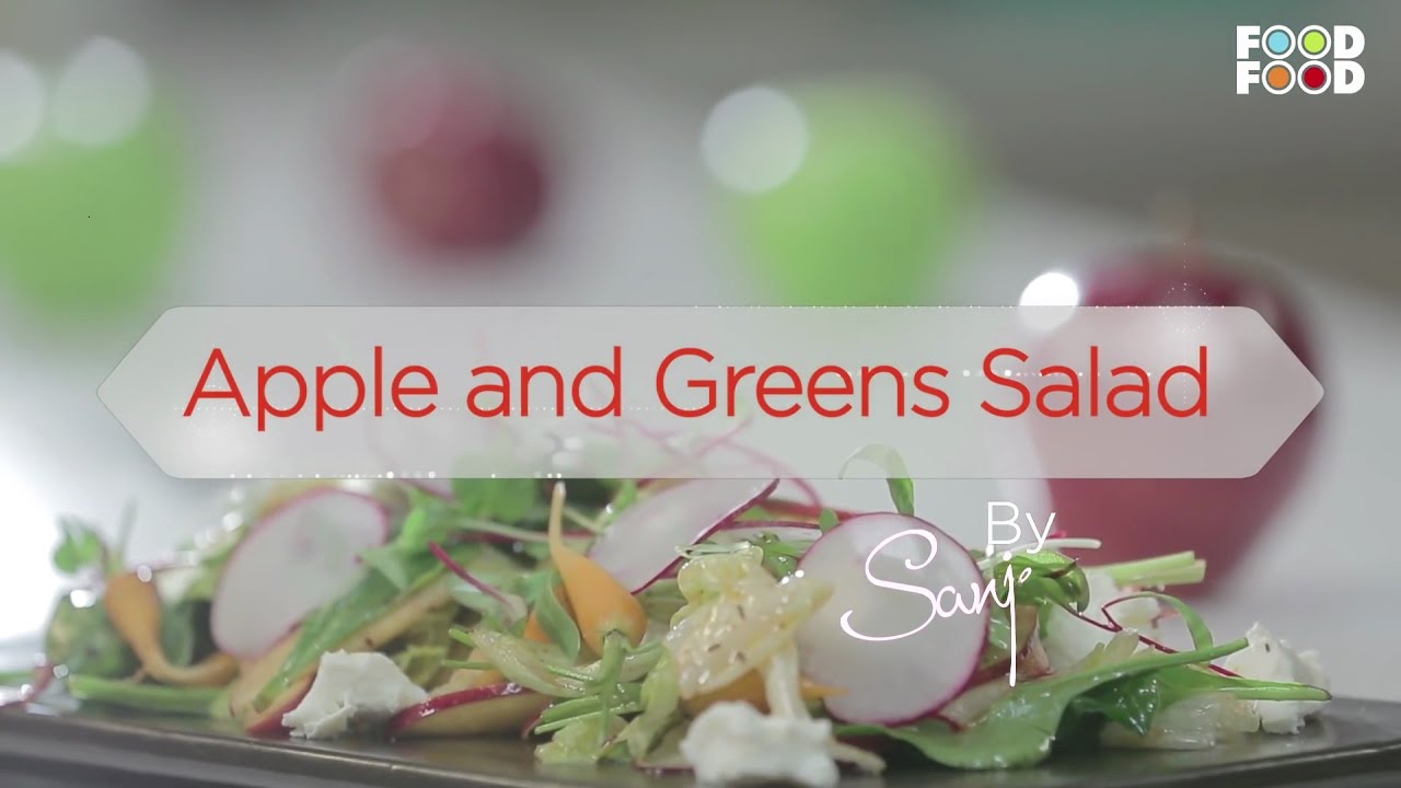 Cook Smart Shorts | Apple & Green Salad | Chef Sanjeev Kapoor | FoodFood