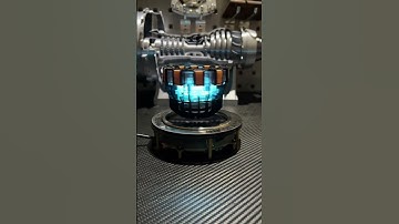 Magnetic Floating IRON MAN Arc Reactor #IRONMAN #GeekReplicas #deskdecor #desksetup