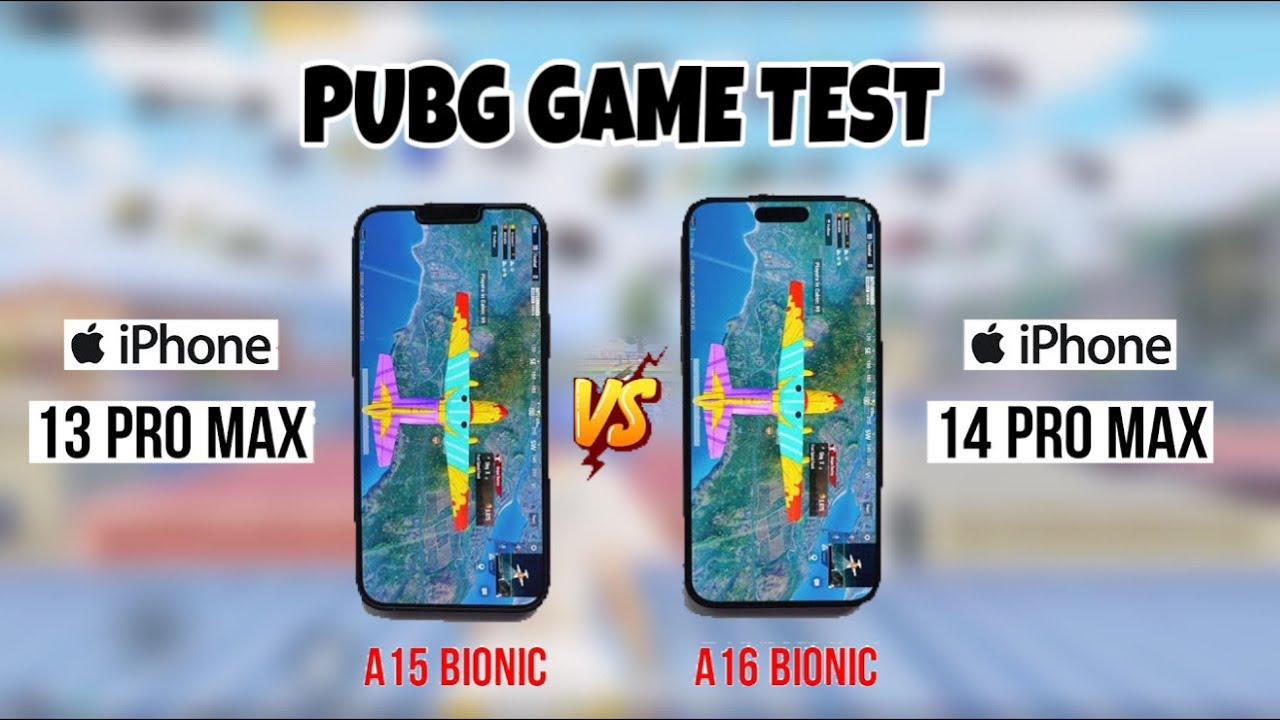 iPhone 13 Pro Max vs iPhone 14 Pro Max Pubg Game Test😍Pubg Mobile