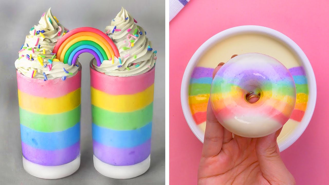 ⁣Tasty Rainbow Cake Decorating Ideas | Awesome DIY Homemade Cake Recipes | So Yummy Cake