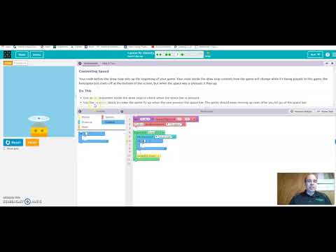 Code.org Lesson 15 Velocity Part 4
