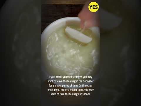 Video: Dovresti lasciare la bustina di tè nell'acqua?