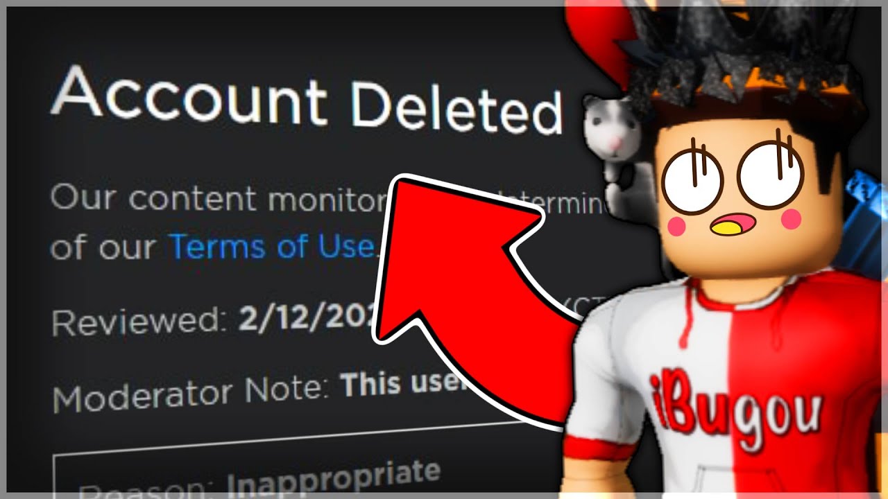 Tomei BAN PERMANENTE do ROBLOX (não é clickbait) =/ 