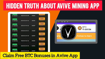 free airdrop new update avive like Satoshi core mining new update free avive  new update today news