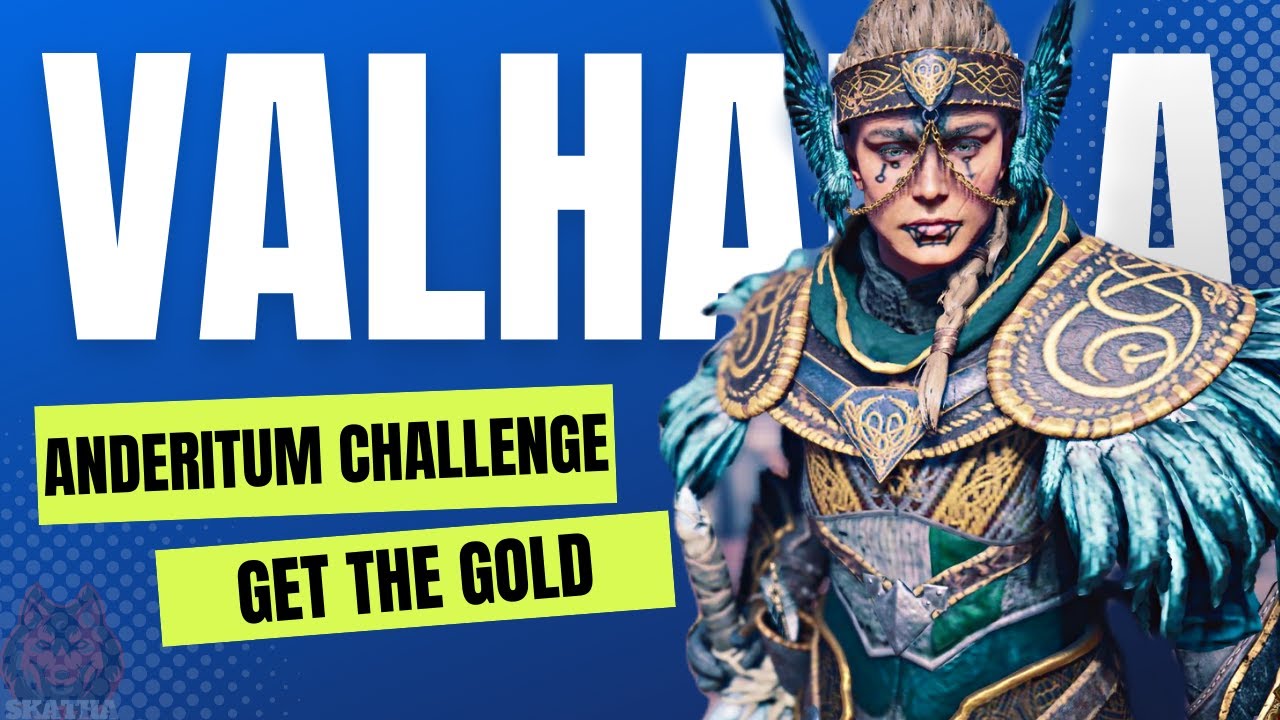 Anderitum Hideout ALL GOLD mastery challenge Assassins Creed Valhalla
