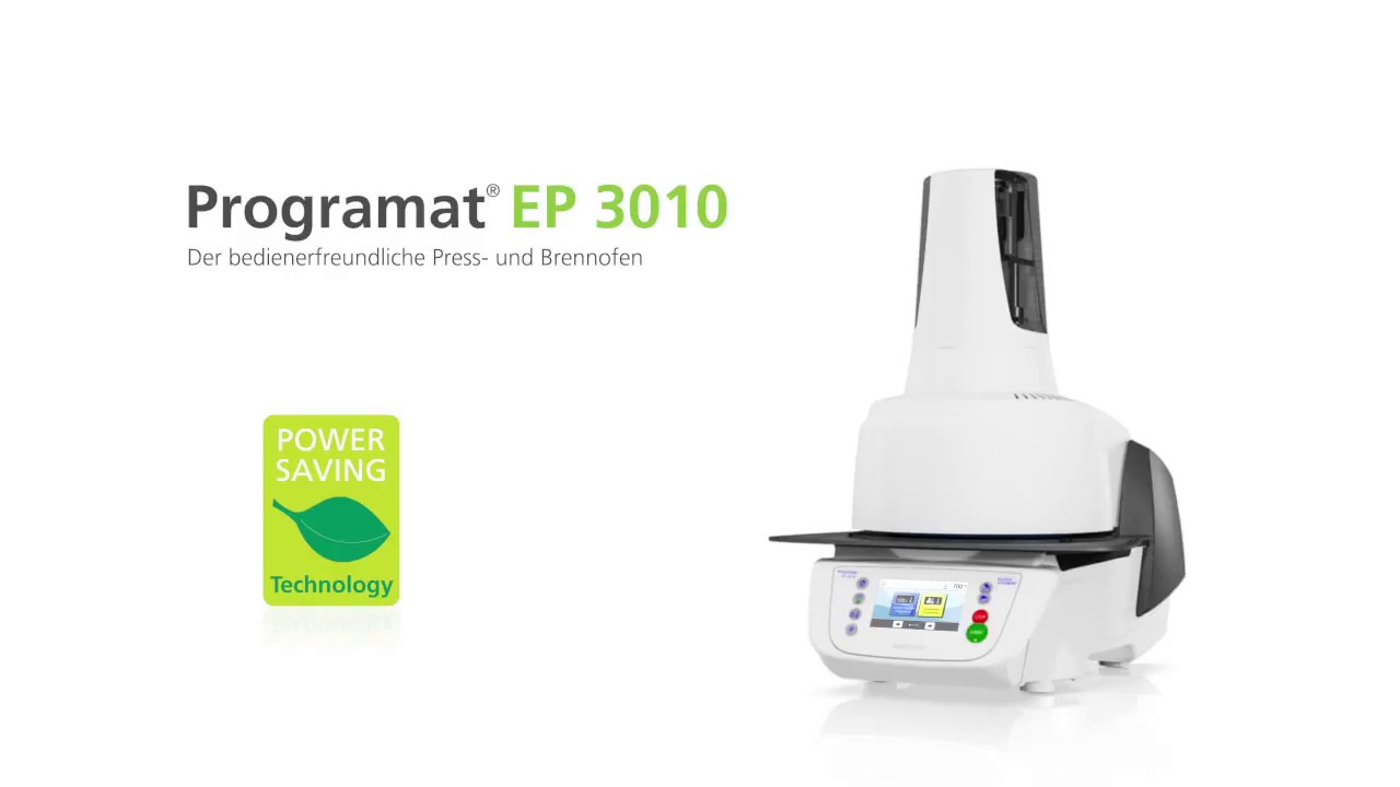 Programat EP 3010 - печь для обжига и прессования - YouTube